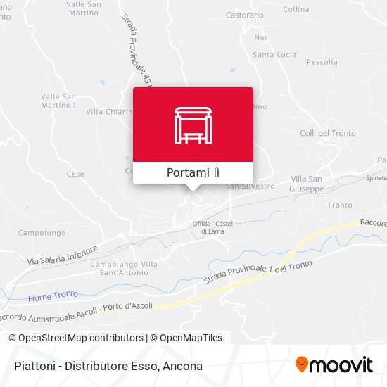 Mappa Piattoni - Distributore Esso