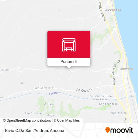 Mappa Bivio C.Da Sant'Andrea