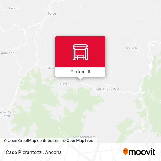 Mappa Case Pierantozzi