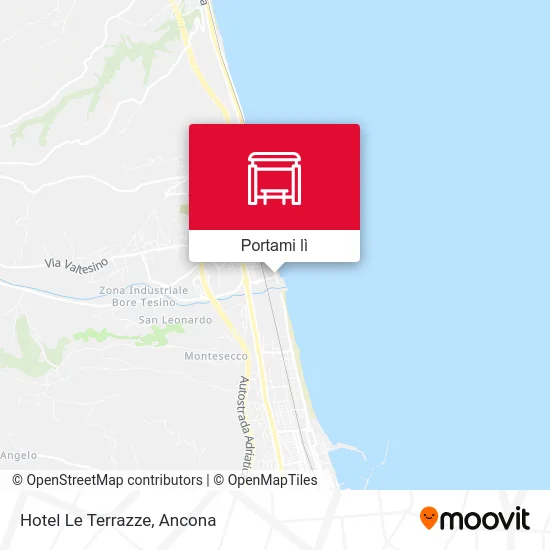 Mappa Hotel Le Terrazze