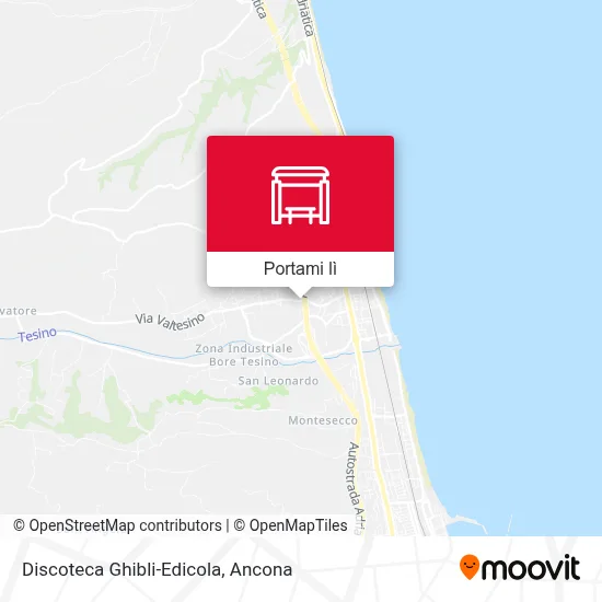 Mappa Discoteca Ghibli-Edicola