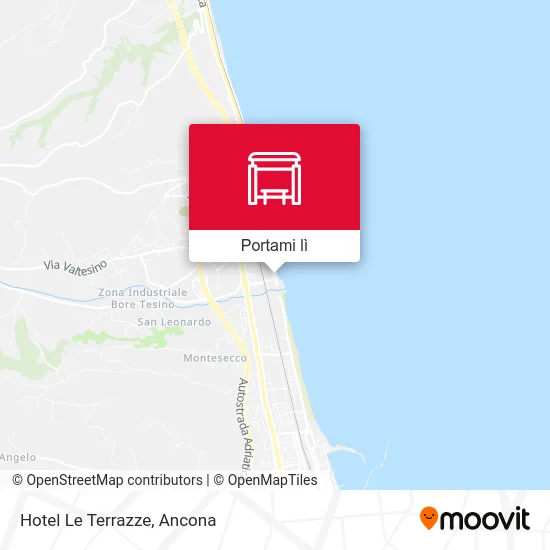 Mappa Hotel Le Terrazze