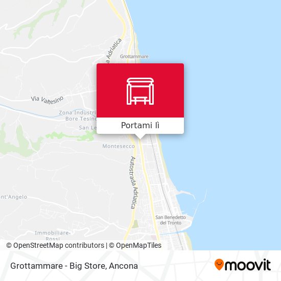 Mappa Grottammare - Big Store