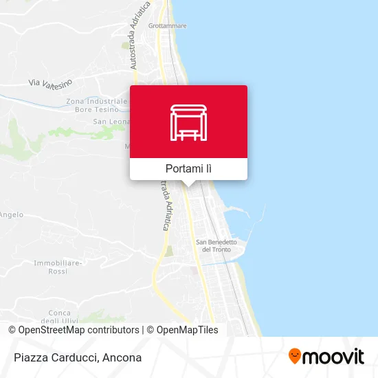 Mappa Piazza Carducci