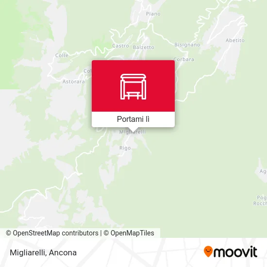 Mappa Migliarelli