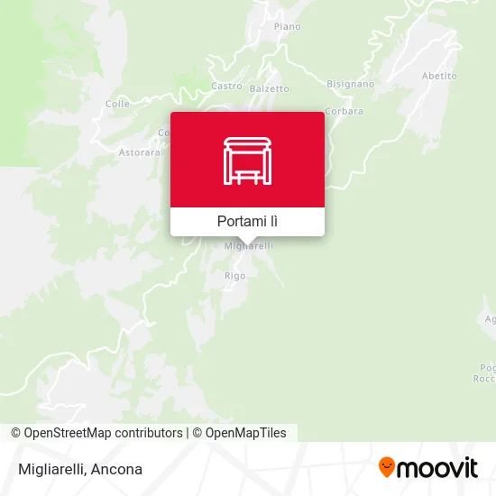 Mappa Migliarelli