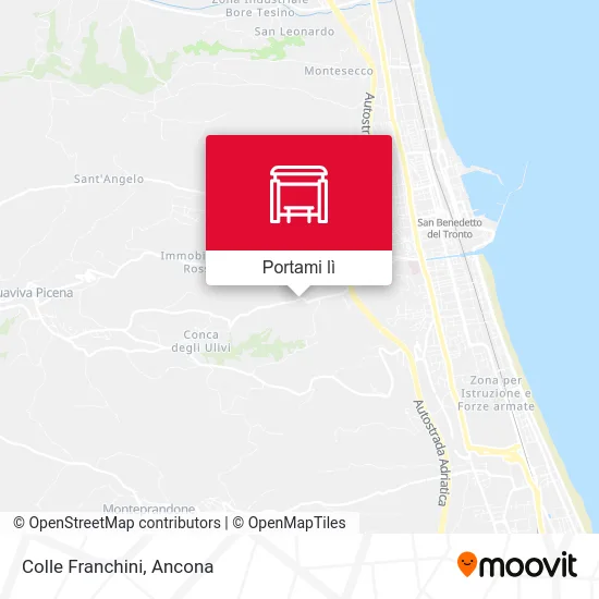 Mappa Colle Franchini