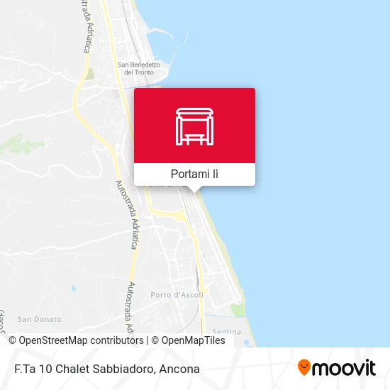 Mappa F.Ta 10 Chalet Sabbiadoro