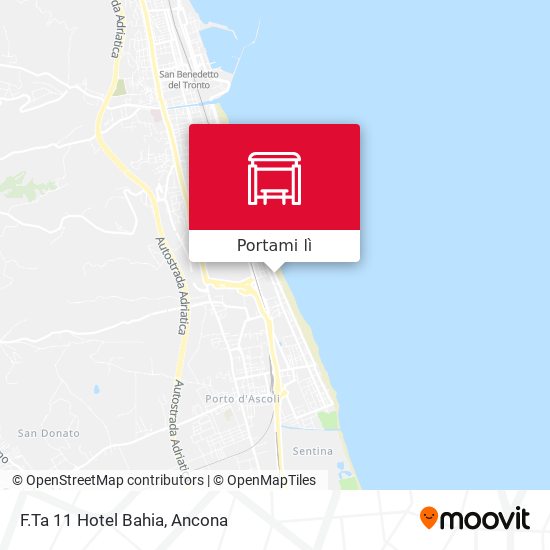 Mappa F.Ta 11 Hotel Bahia