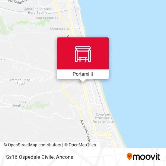 Mappa Ss16 Ospedale Civile