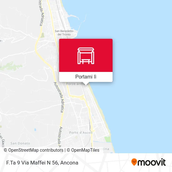 Mappa F.Ta 9 Via Maffei N 56