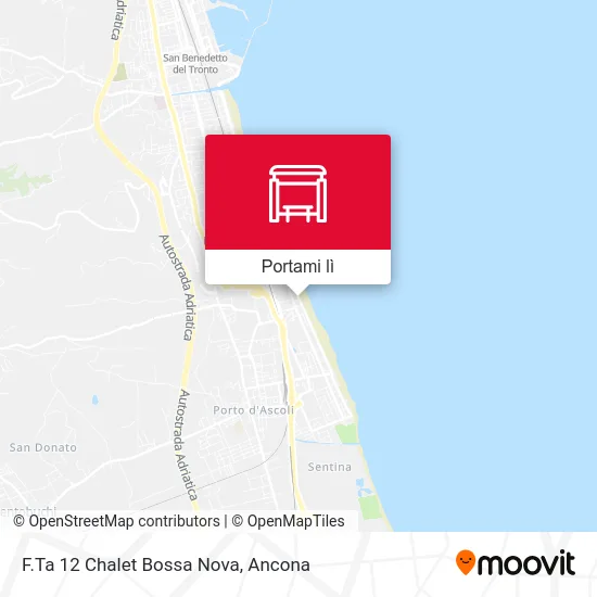 Mappa F.Ta 12 Chalet Bossa Nova