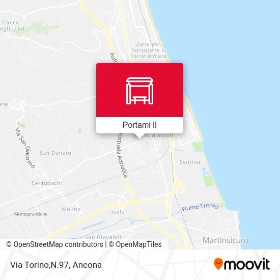 Mappa Via Torino,N.97