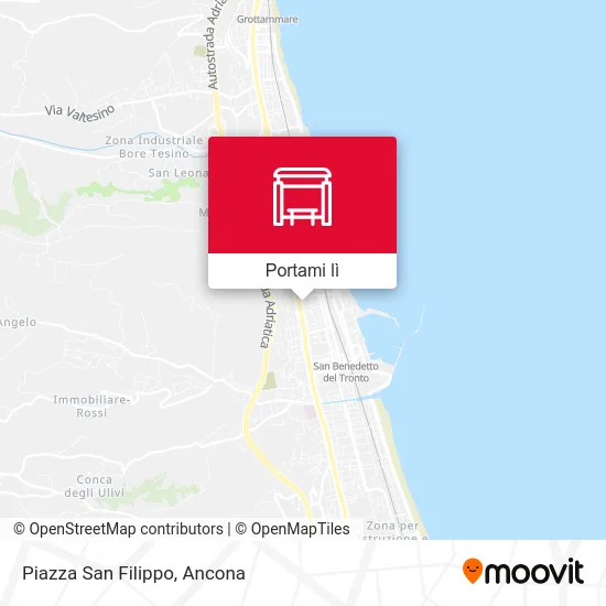 Mappa Piazza San Filippo