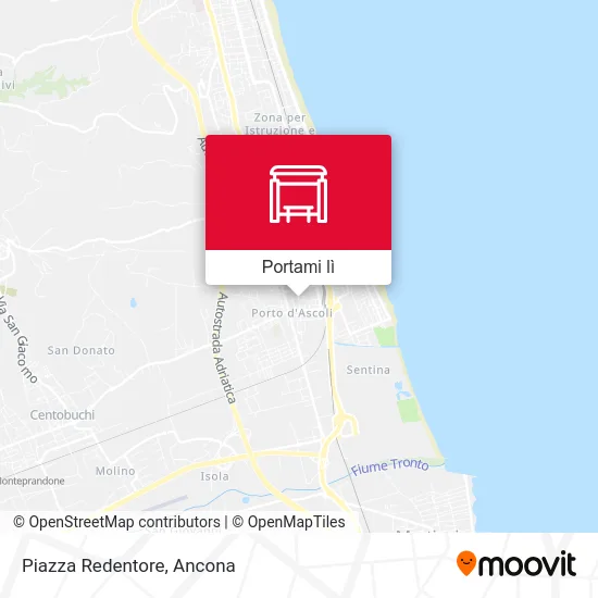 Mappa Piazza Redentore