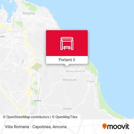 Mappa Villa Romana - Capolinea