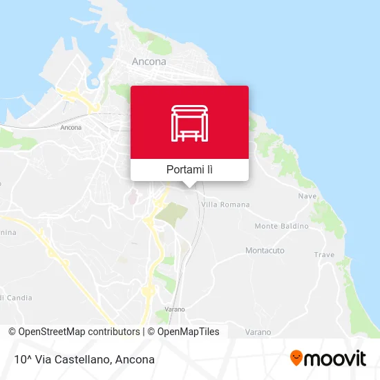 Mappa 10^ Via Castellano