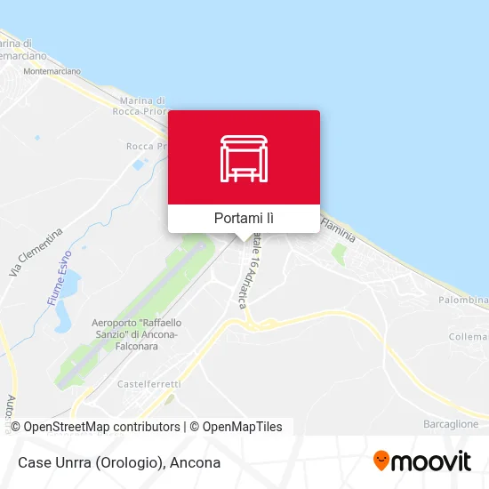 Mappa Case Unrra (Orologio)