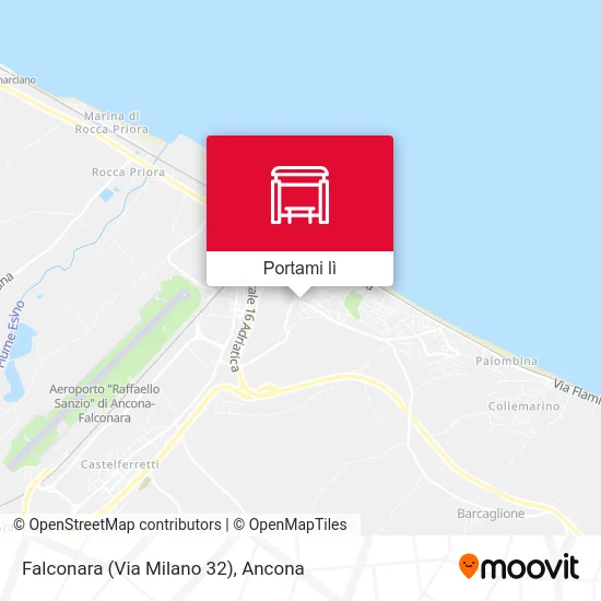 Mappa Falconara (Via Milano 32)