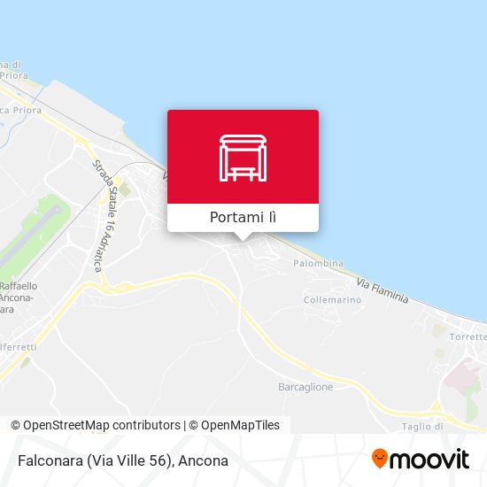 Mappa Falconara (Via Ville 56)