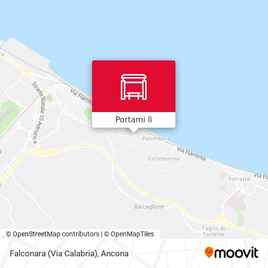 Mappa Falconara (Via Calabria)