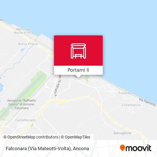 Mappa Falconara (Via Mateotti-Volta)