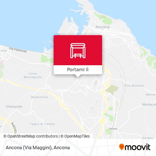 Mappa Ancona (Via Maggini)