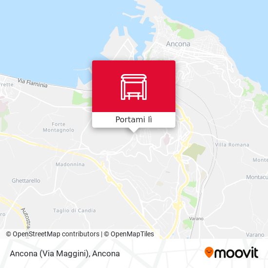 Mappa Ancona (Via Maggini)