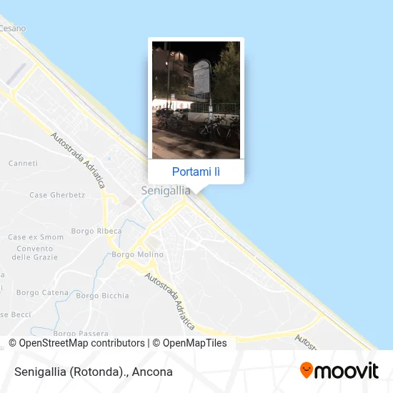 Mappa Senigallia (Rotonda).