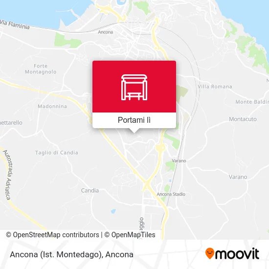 Mappa Ancona (Ist. Montedago)