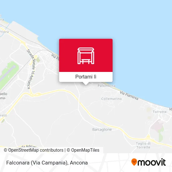 Mappa Falconara  (Via Campania)