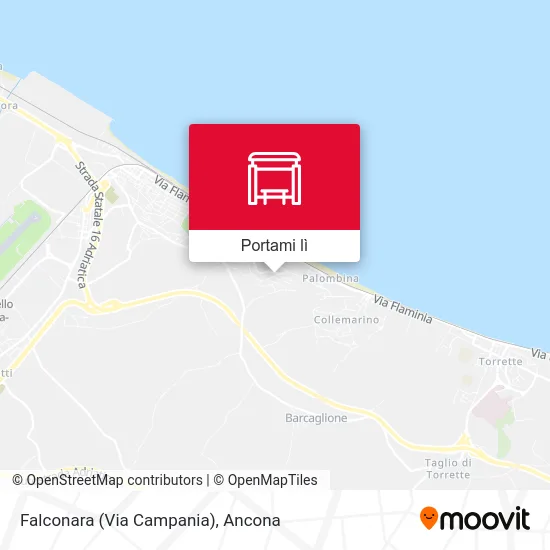 Mappa Falconara (Via Campania)