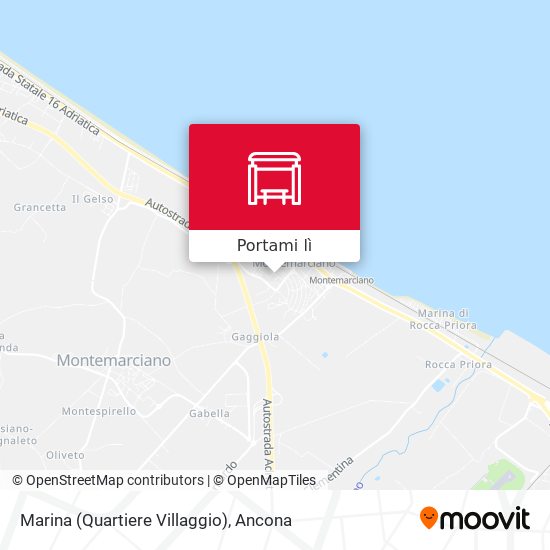 Mappa Marina (Quartiere Villaggio)