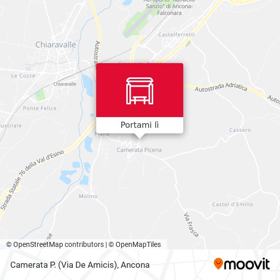 Mappa Camerata P. (Via De Amicis)