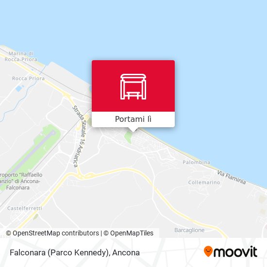 Mappa Falconara (Parco Kennedy)