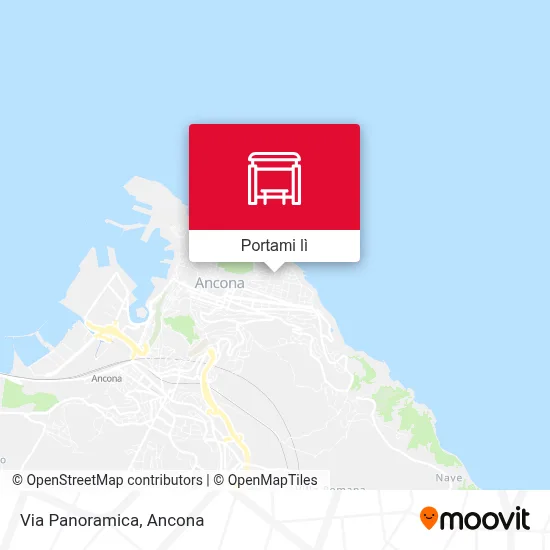 Mappa Via Panoramica