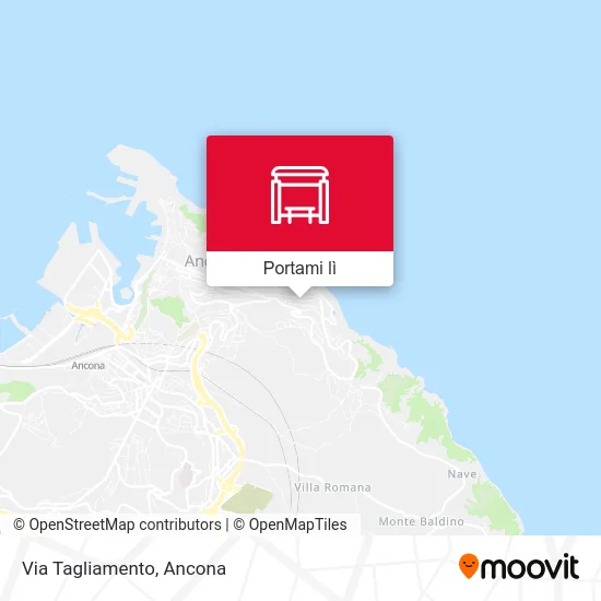 Mappa Via Tagliamento