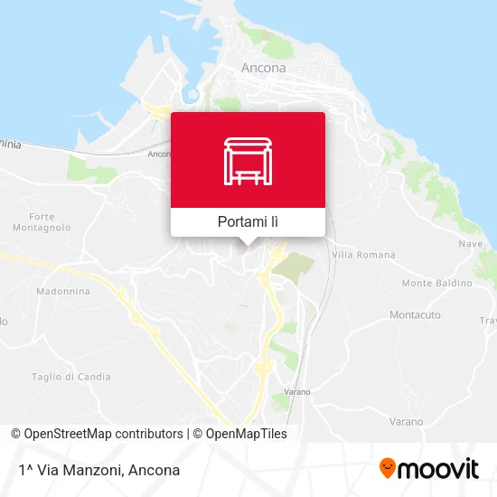 Mappa 1^ Via Manzoni