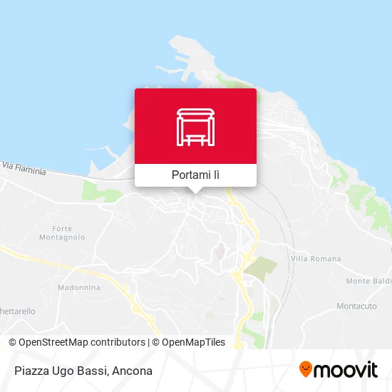 Mappa Piazza Ugo Bassi