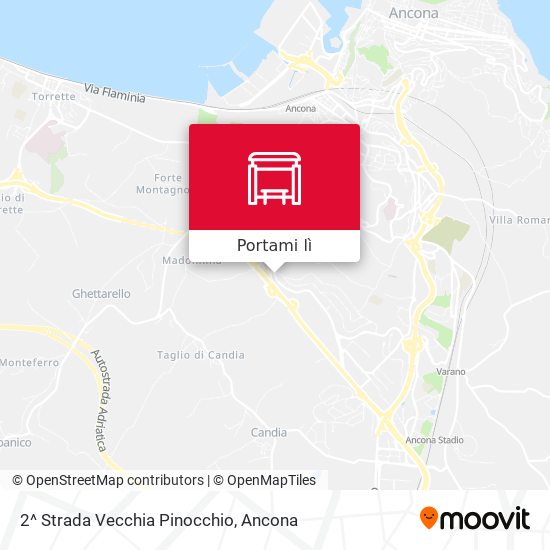 Mappa 2^ Strada Vecchia Pinocchio