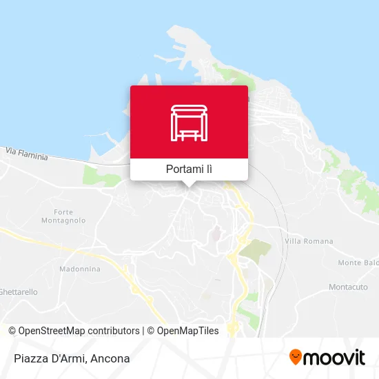 Mappa Piazza D'Armi