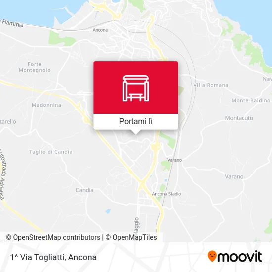 Mappa 1^ Via Togliatti