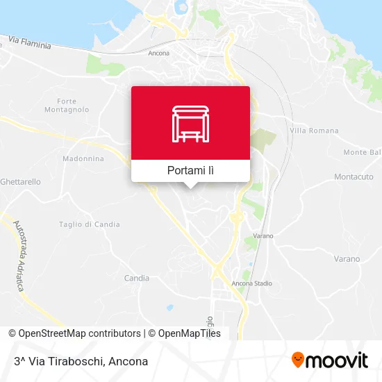 Mappa 3^ Via Tiraboschi