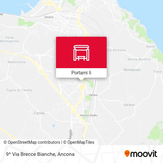 Mappa 9^ Via Brecce Bianche