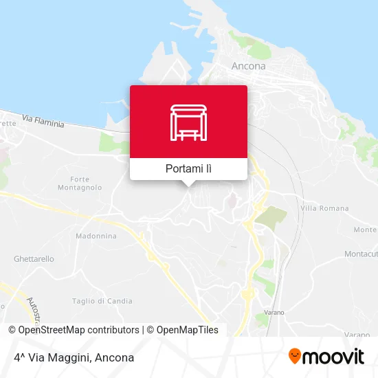 Mappa 4^ Via Maggini