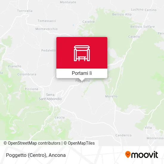 Mappa Poggetto (Centro)