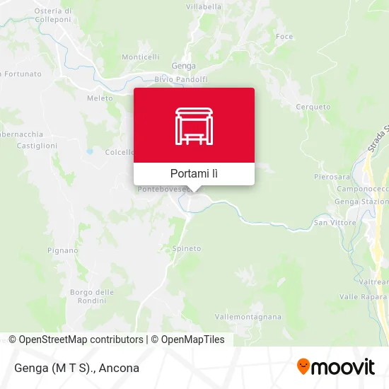 Mappa Genga (M T S).