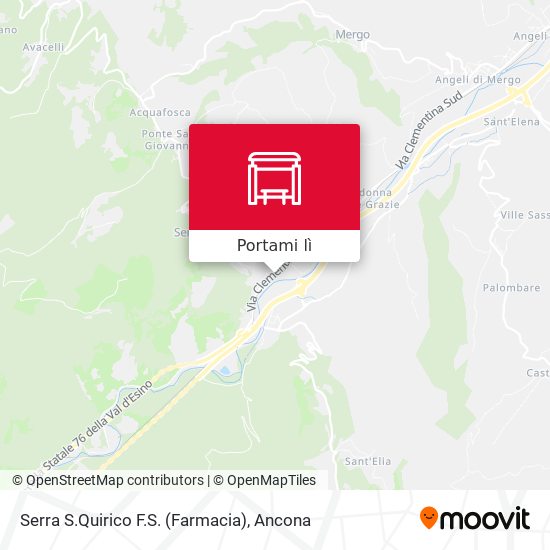 Mappa Serra S.Quirico F.S. (Farmacia)