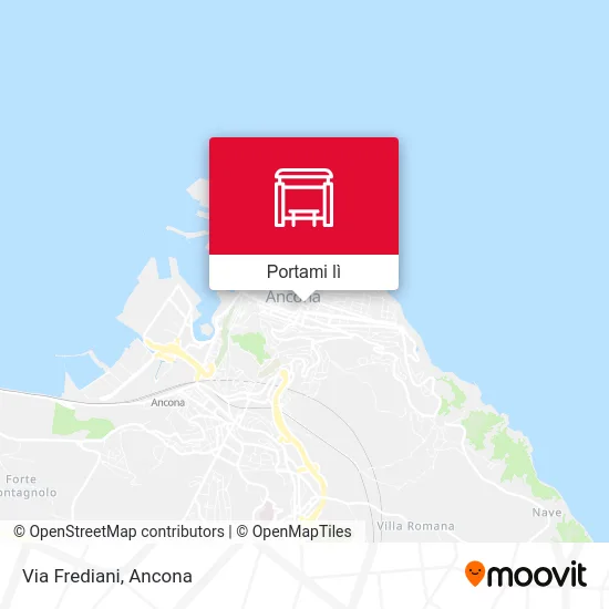 Mappa Via Frediani