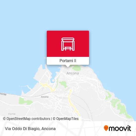 Mappa Via Oddo Di Biagio